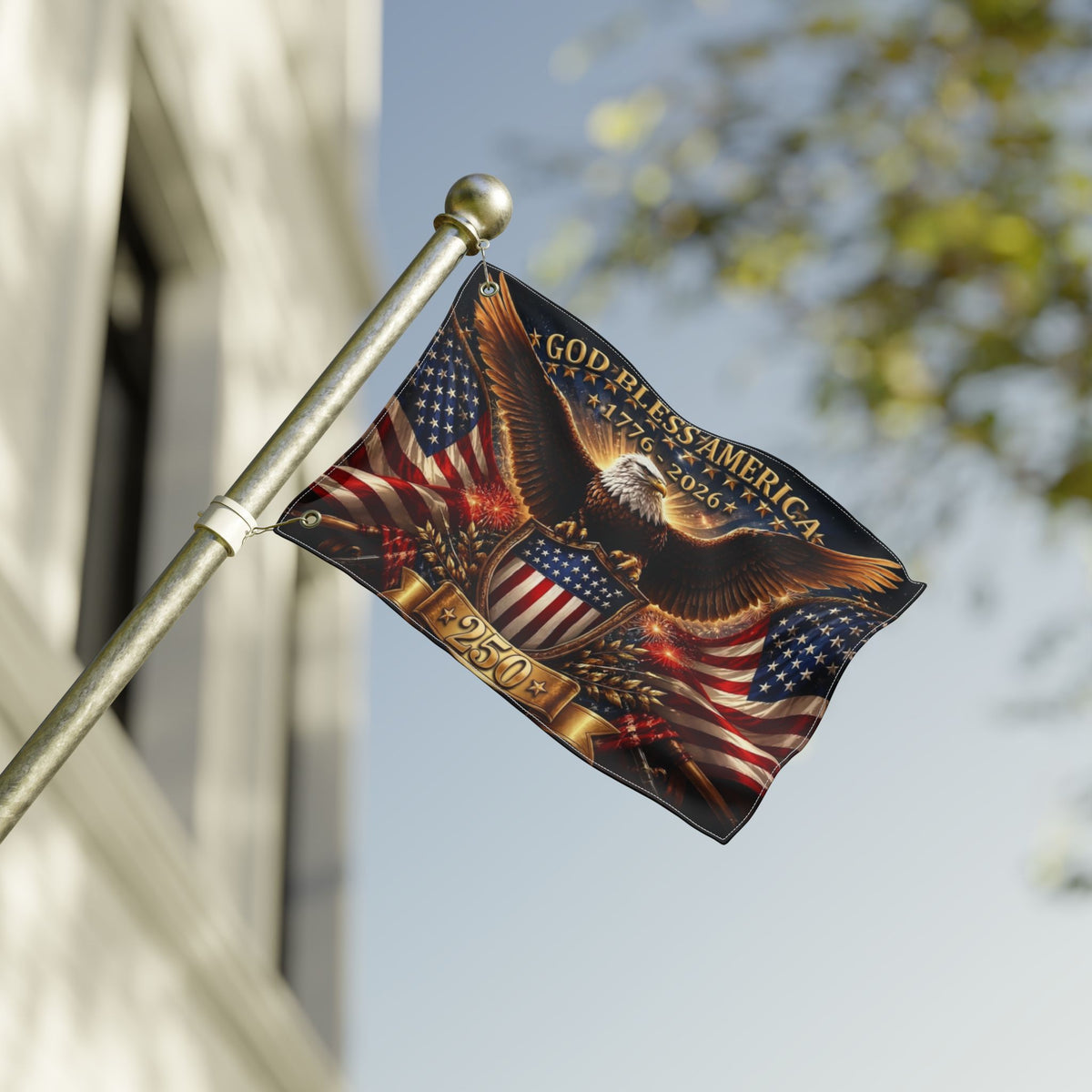 Double Sided Flag