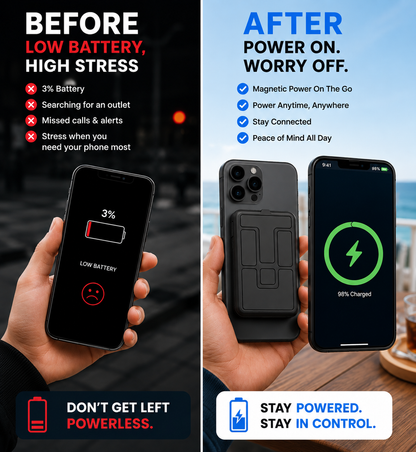 Magnetic Wireless Power Bank