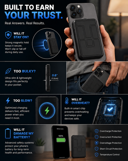 Magnetic Wireless Power Bank